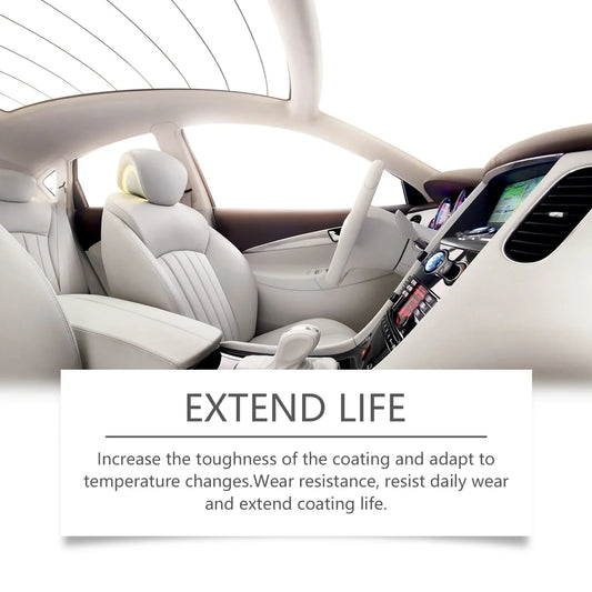 Ceramic Coating Car Scratch Remover – Plastic & Paint Restorer with Gloss Enhancer