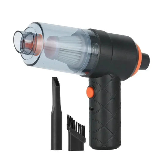 Ultra High Power Car Mounted Vacuum Cleaner – Wireless Handheld Mini Cleaner for Vehicle Use